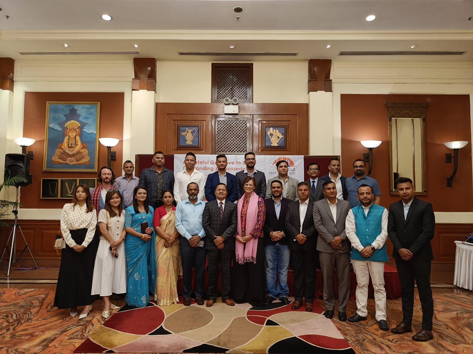 NACCI representatives and prospective chamber members